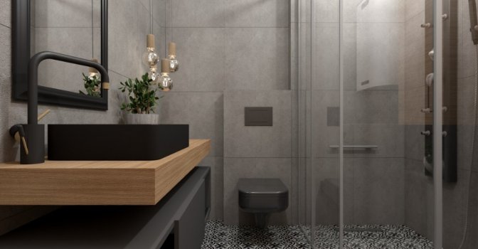 Łazienka z prysznicem